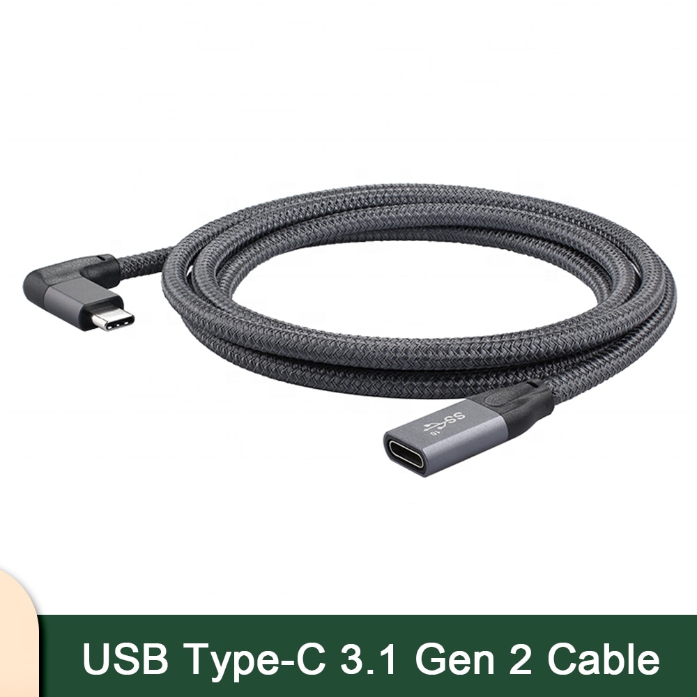ƺϿ USB C Ÿ 3.1 2  ̺, - ͽټ, USB C 90  ̺, 5A, 10Gbps PD 100W   